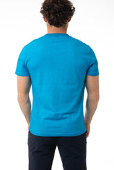 MAGLIA UOMO  BLU T35145 73OTTANIO SUN 68